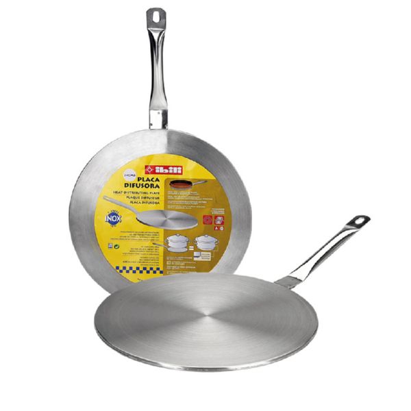 DIFUSOR CALOR A.INOX INDU.-VITRO 23.5CM IBILI