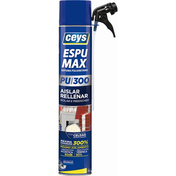 ESPUMA POLIURETANO ESPUMAX FIJACION XPRESS CANULA 750Ml. Ref.504822