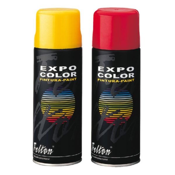 PINTURA SPRAY ACRILICA 400ML. NEGRO BRILLO RAL-9005 (BT1)