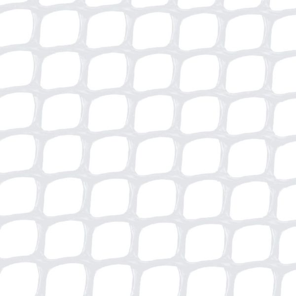 TELA NETLON PLASTICO CUADRANET 10x10 BLANCA 1M. (1 MT)